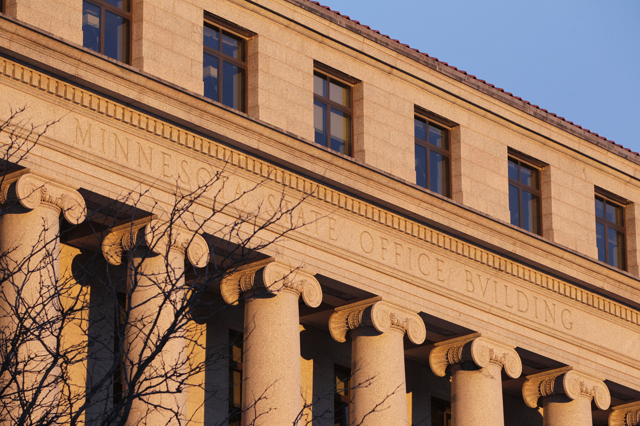 The State Office Building houses members and staff of the House of Representatives. A state Supreme Court ruling Friday orders mediation to keep the institution funded.